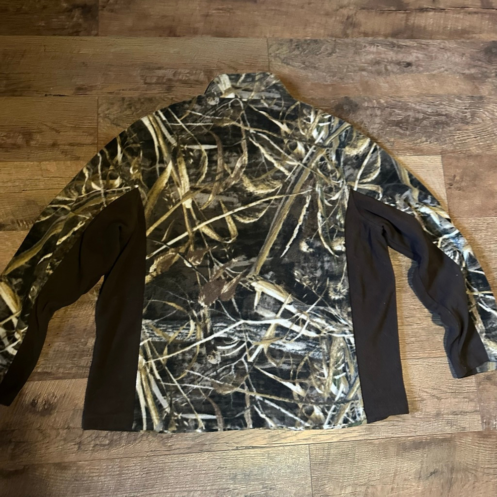 Men's Realtree Performance Jacket XL Brown Camo - Picture 11 of 12